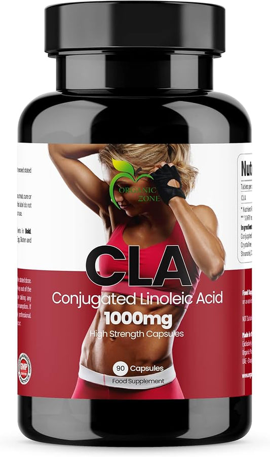 Organic Zone CLA 1000mg Capsules, 90 Capsules