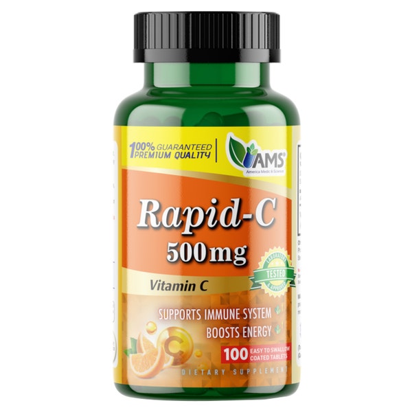 Ams Rapid C 500mg Tablets 100's