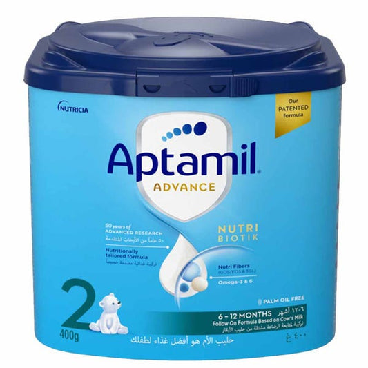 Aptamil Advance 2 Follow-On Formula For 6-12 Months, 400g