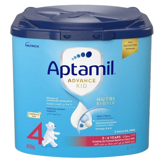 Aptamil Advance Kid 4 Next Generation Growing Up Formula From 3-6 Years 400g