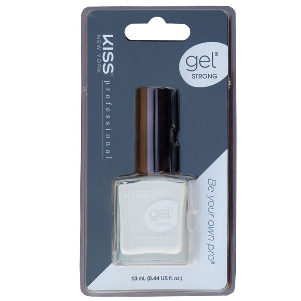 KISS Gel Strong Nail Polish French White