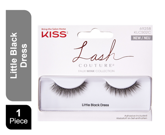 Kiss Little Black Dress Lash Couture Fale Eyelashes, 1 Piece