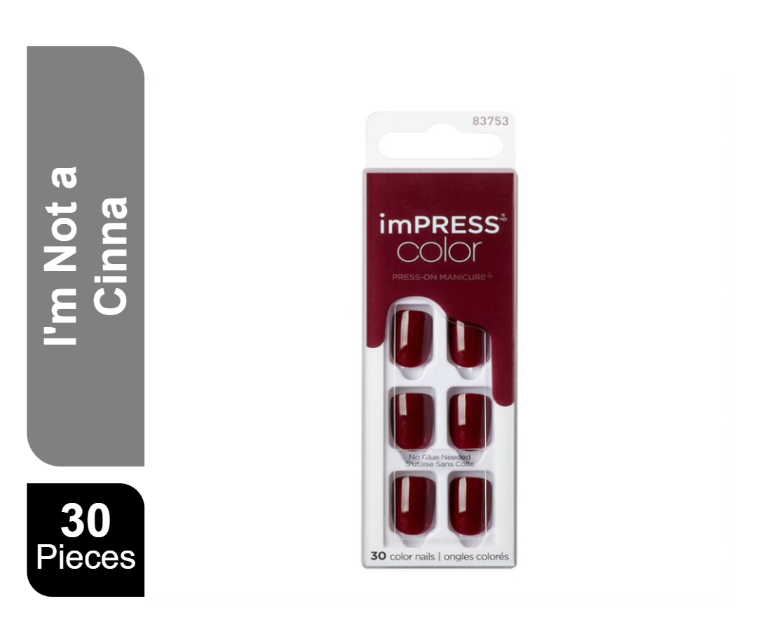 Kiss Impress Color Nails- I'M Not A Cinna