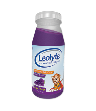 Leolyte Oral Maintenance Solution Grape Flavor 237Ml