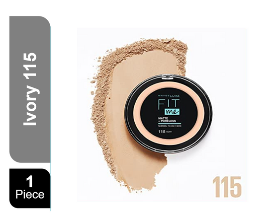 Maybelline Fit Me Matte Poreless Powder 115 Ivory 0.05 g