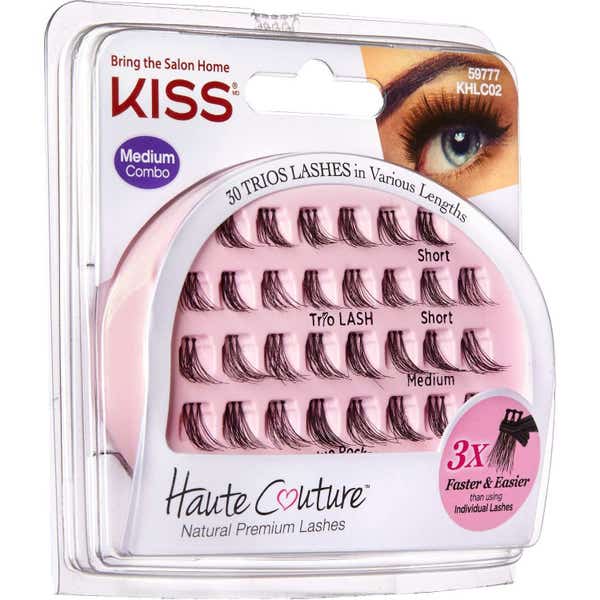 Kiss Haute Couture Trio Eye Lashes Short Khlc01