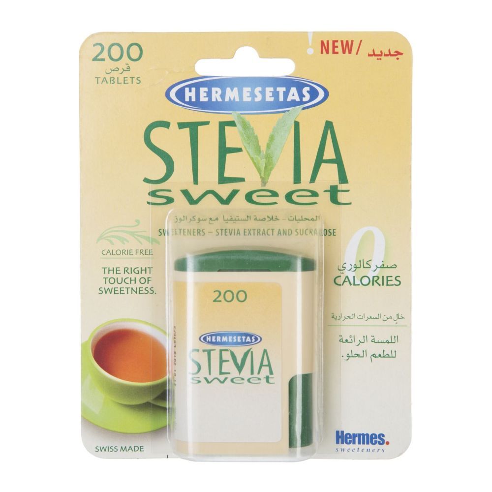 Hermesetas Stevia Sweet 200 Tablets