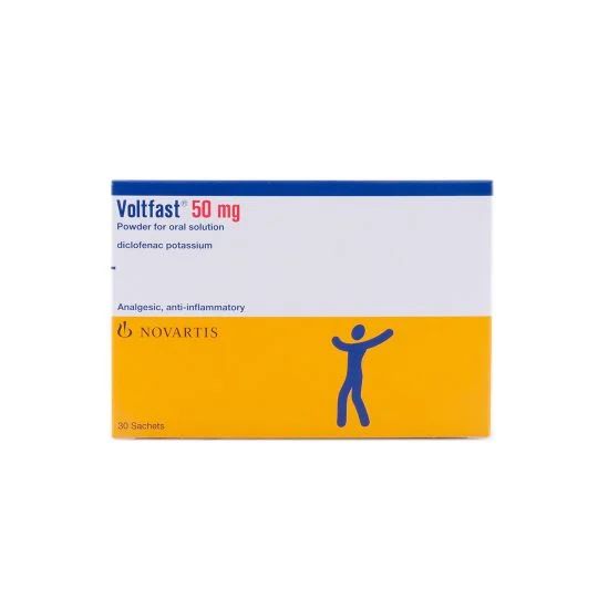 Voltfast Diclofenac Potassium (50mg), 30 Sachets