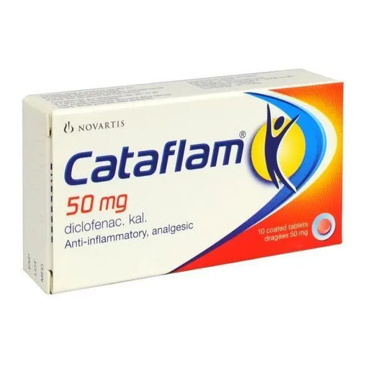 Cataflam 50mg Tablet 10s