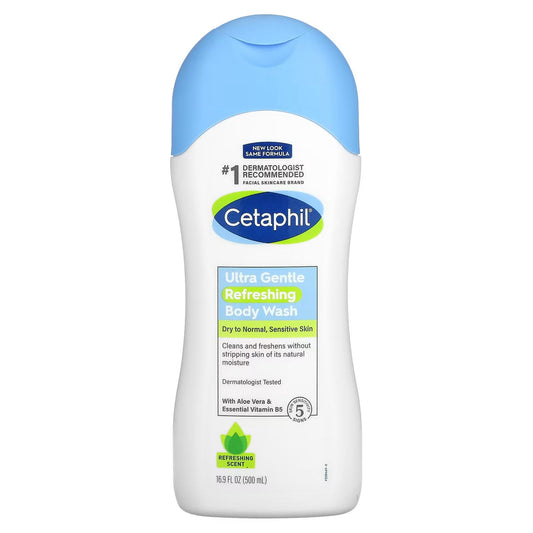 Cetaphil Ultra Gentle Refreshing Scent Body Wash 500 ML