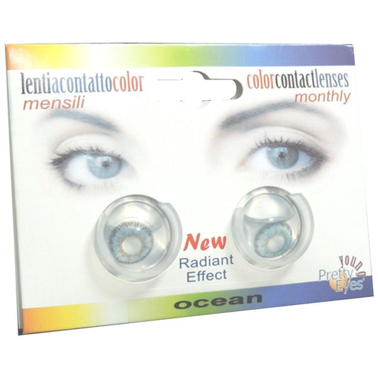 Pretty Eyes Young Color Contactless Daily Ocean, 1 Pair