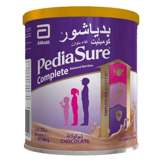 PediaSure Complete Chocolate With TripleSure System For 1-10 Year Children 400g