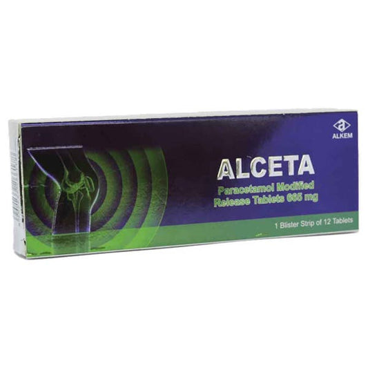 Alceta 665mg tab 12s