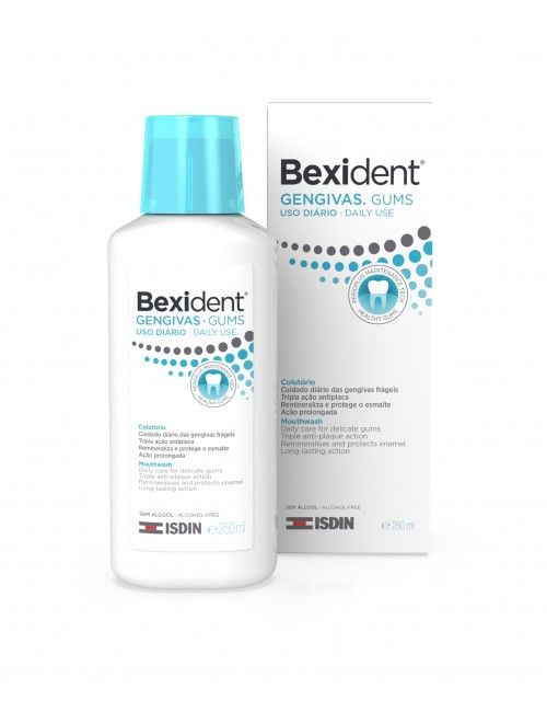 Bexident Triple Anti-Plaque Actiok Rrminetalisee and Protects Enamel Long-Lasting Action Mouthwash, 250ml