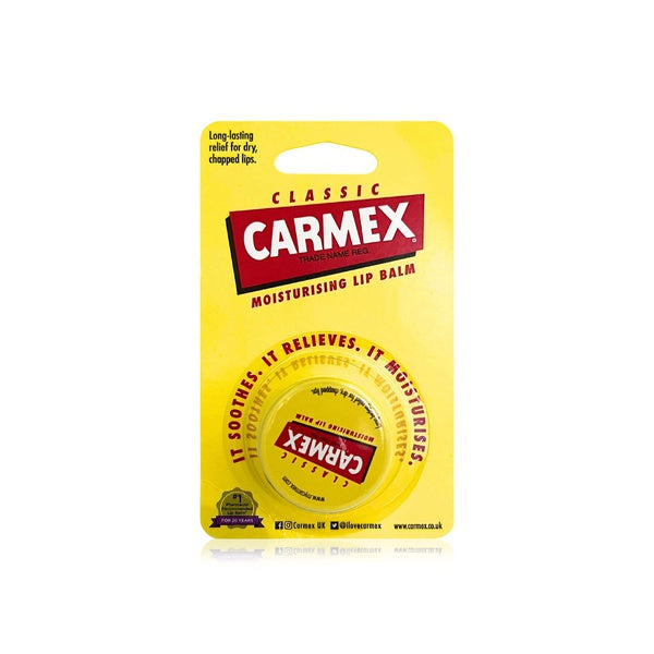 Carmex Classic Moisturising Lip Balm Pot, 7.5g