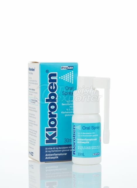 Drogsan Kloroben Oral Spray, 30ml