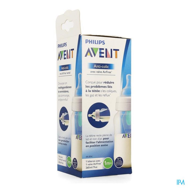 Avent Anti-colic With Airfree Vent, 260ml