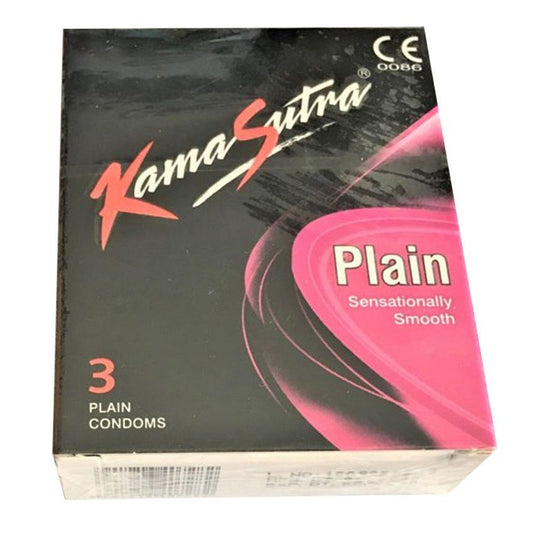 Kama Sutra Plain Condoms 3   Pieces