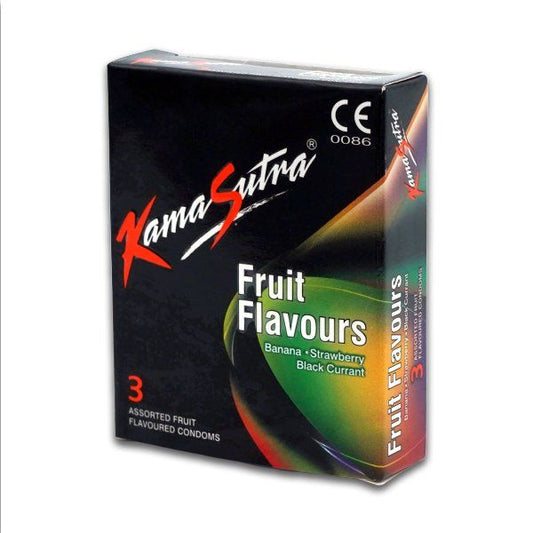 Kama sutra Fruit Flavor Condoms 3Pieces