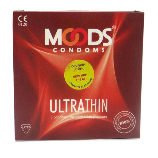 Moods 3-Piece Ultra Thin Condoms