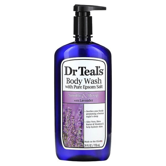 Dr Teal's Epsom Salt Body Wash with Lavender, 710ml