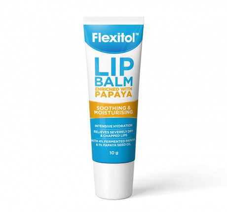 Flexitol Lip Balm Papaya, 10g