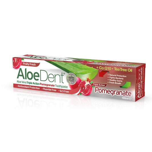 Aloedent Aloe Vera Toothpaste 100 ml Pomegranate