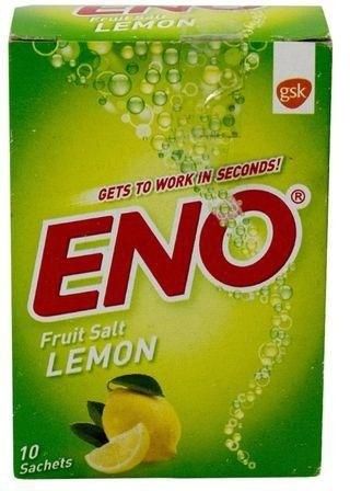 Eno Fruit Salt Antacid Lemon Flavour 10 Sachets