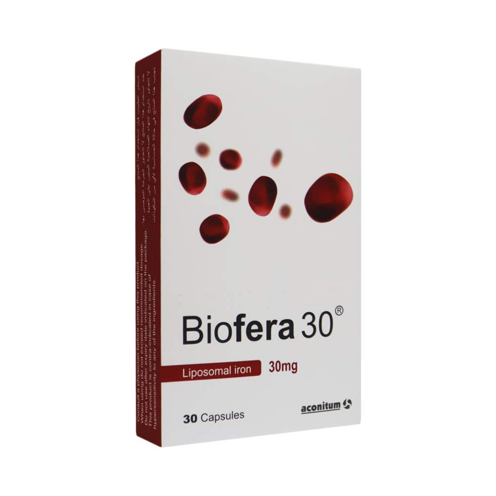 Biofera 30mg Capsule 30s