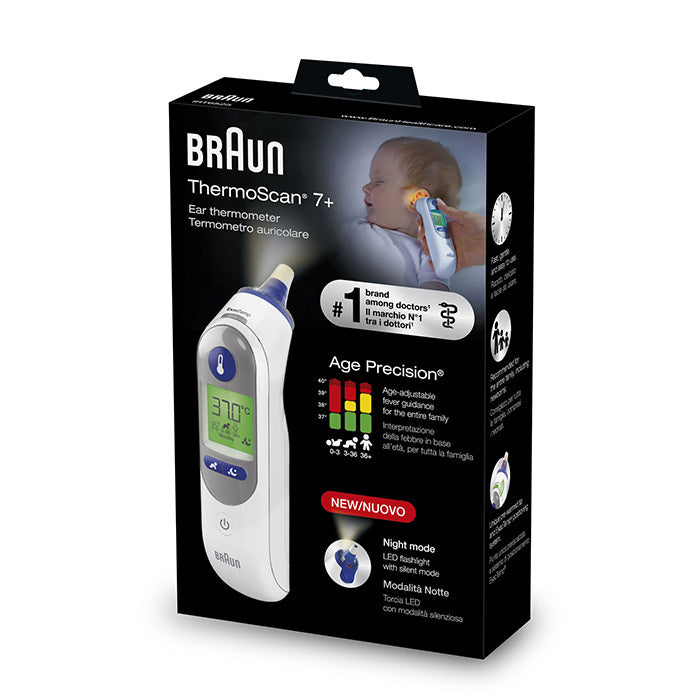 Braun Thermoscan 7+ Age Precision Ear Thermometer :Irt 6525