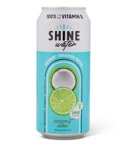 Shine Water Drink - Coconut Lime, 473ml