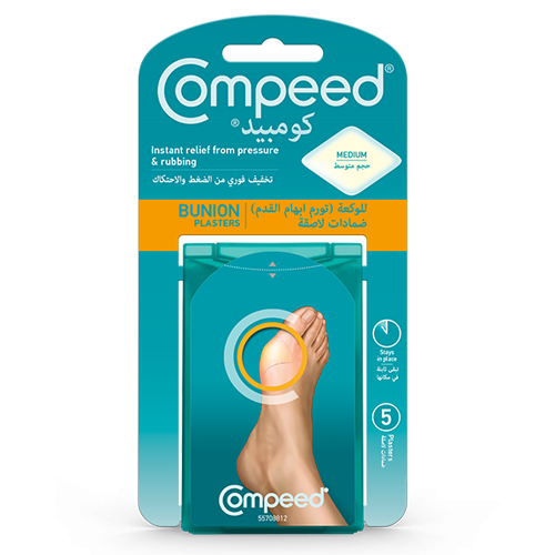 Compeed Bunion Medium Blister Plaster 5's