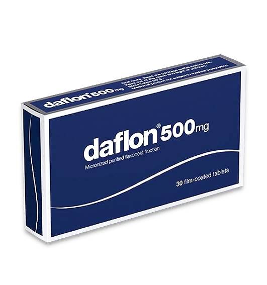 Daflon 500 mg 30 Tablets