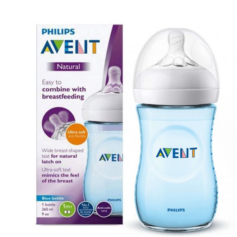 Philips Avent Natural 2.0 Bottle 260 Ml - Blue