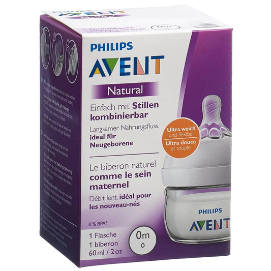 Philips Avent Natural Feeding Bottle 60 Ml