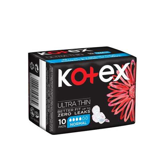 Kotex Ultra Thin Feminine Pads, 10 pads