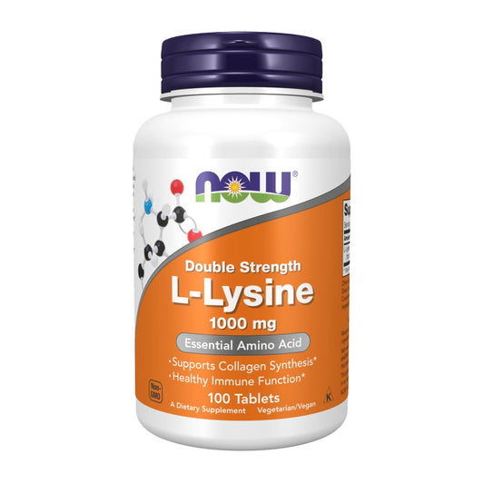 NOW L-LYSINE 1000MG 100,S TAB