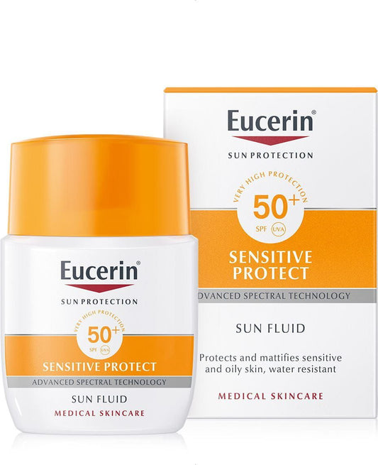 Eucerin Sensitive Protect Sun Fluid Mattifying SPF50+ 50 ml