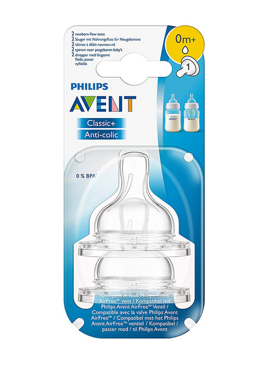 Avent Teat Newborn 1 Hole (+0 Months)