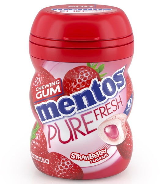 Mentos Chewing gum Pure Fresh Strawberry Sugar Free 20g