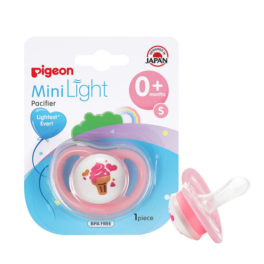 Pigeon Mini Light Pacifier Girl - S