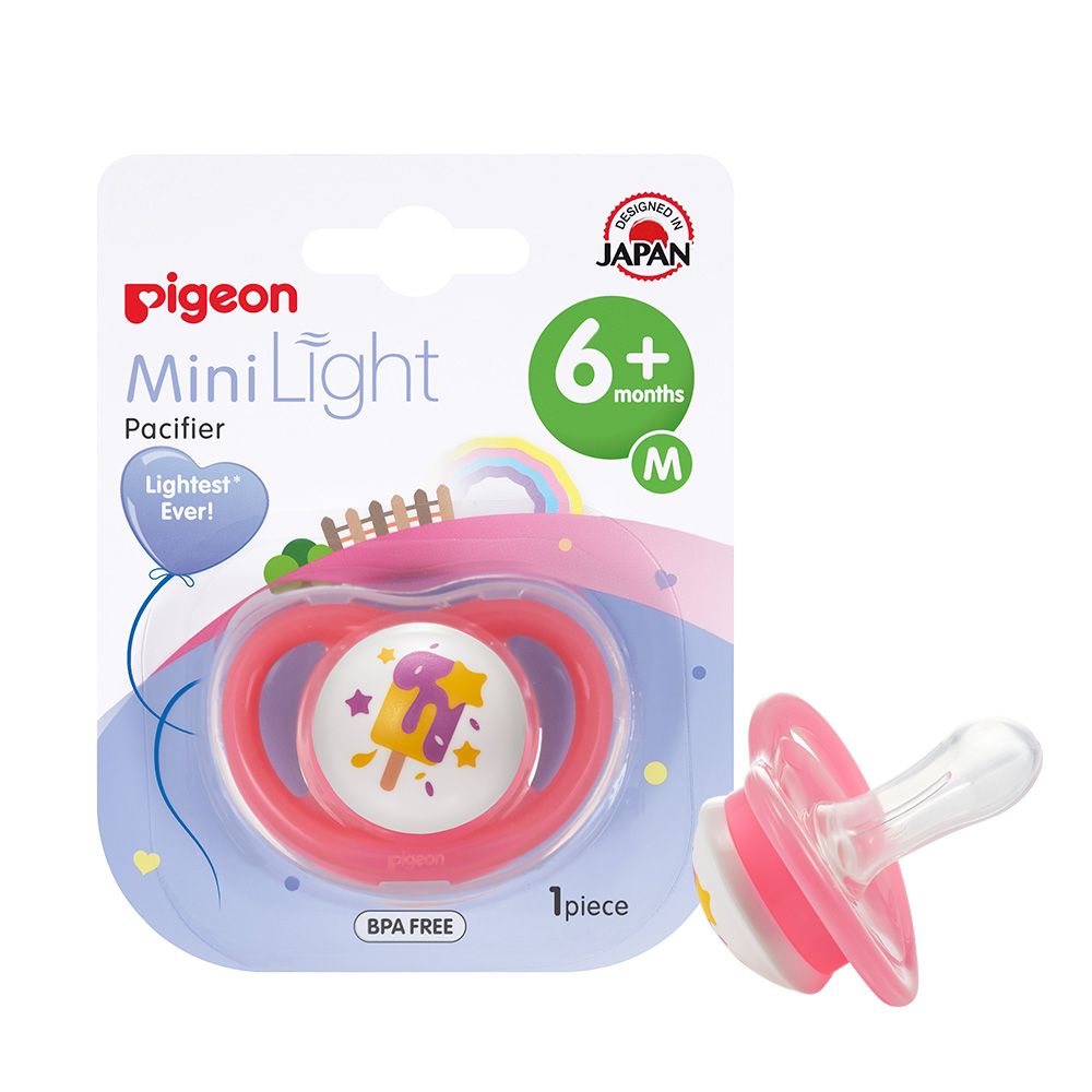 Pigeon Mini Light Pacifier Girl - M