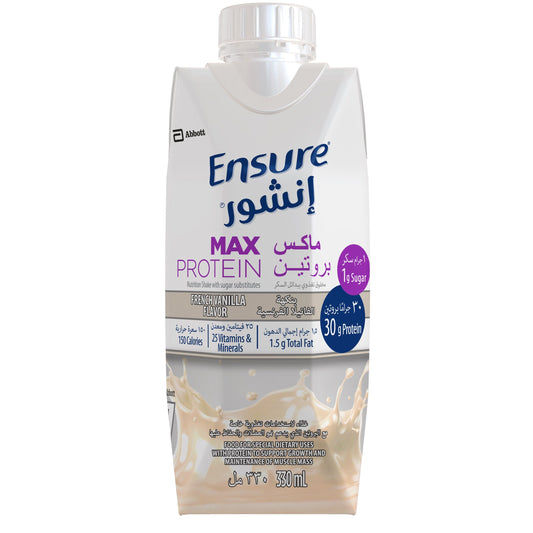 Ensure Max Protein Vanilla Shake Tetra Pack, 330ml