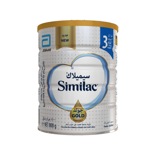 Similac Gold Follow-on Formula, Stage 3, 1-3 Years, 800g