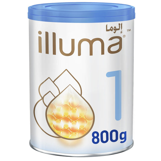 Illuma Baby Formula with HBO Stage 1, 0-6 Months, 800g