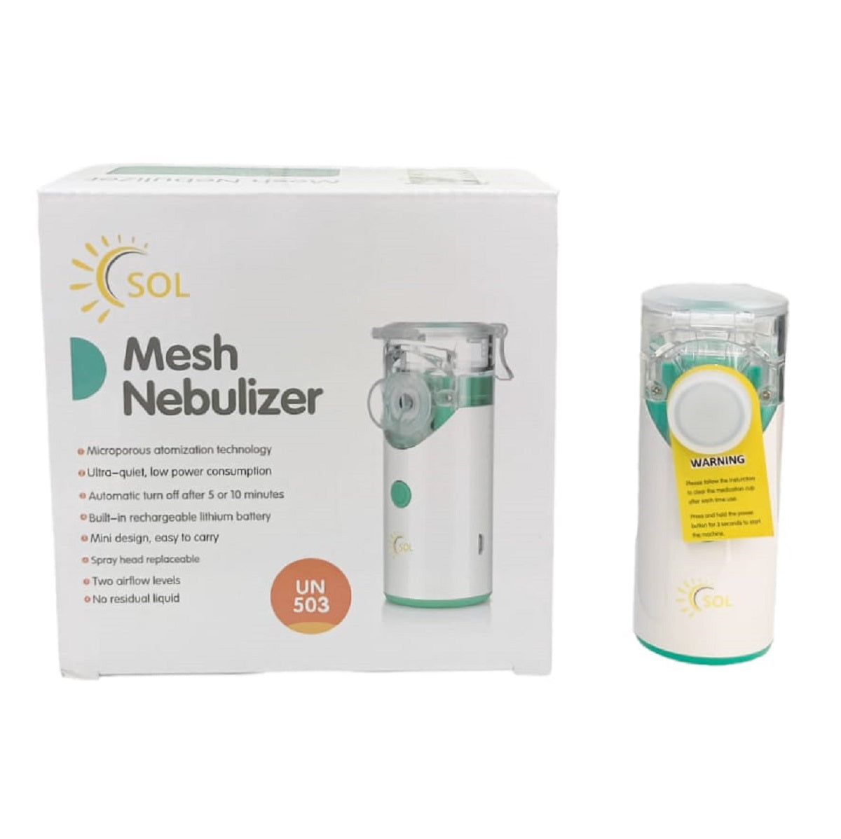 Sol Mesh Nebulizer Un503