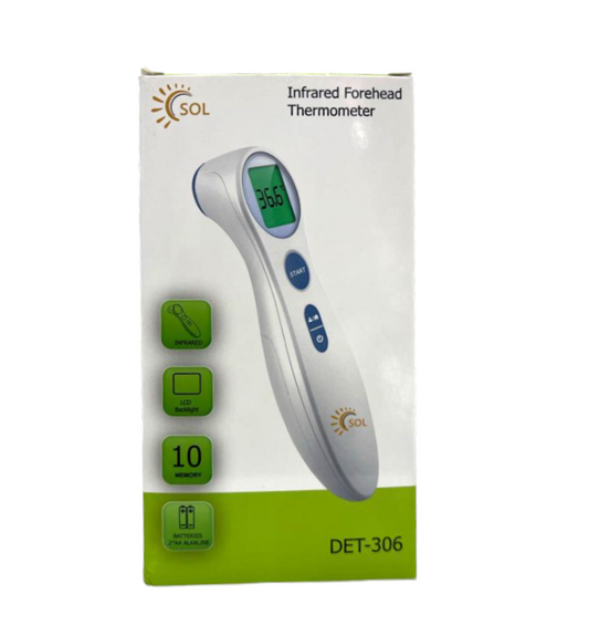 Sol Forehead Thermometer Det-306