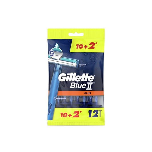 Gillette Disposable Razor Blue2 Plus 10 Razors