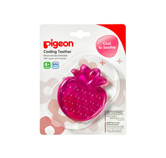 Pigeon Cooling Teether Strawberry