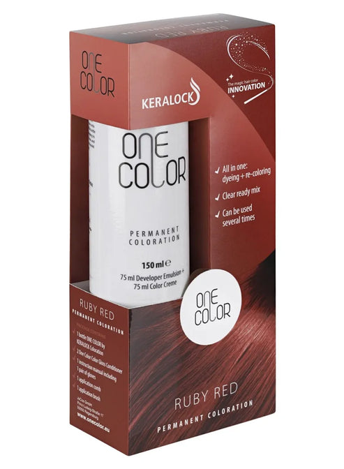 Keralock One Color Permanent Coloration Ruby Red, 150ml